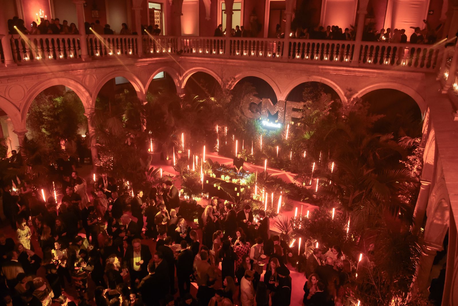 Fiesta de la promotora Concert Music por los Grammys