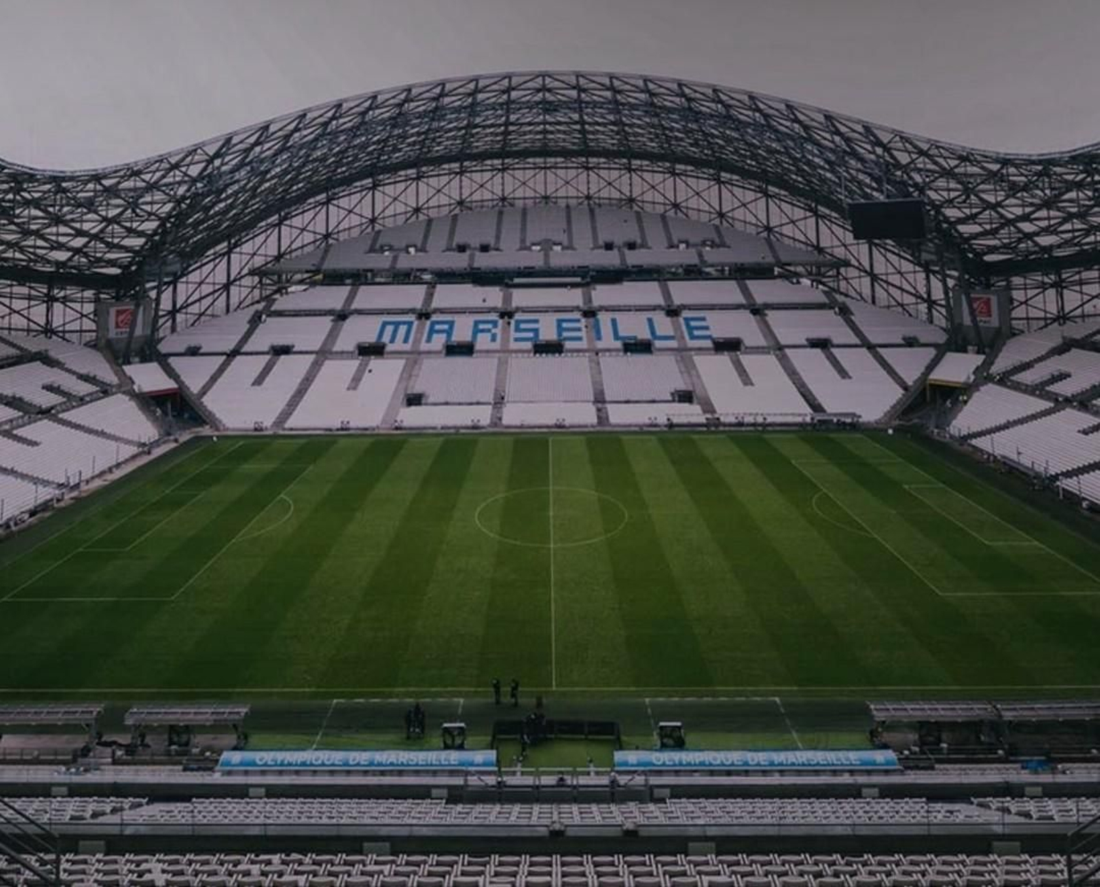 Las fotos del Olympique de Marsella - Sevilla