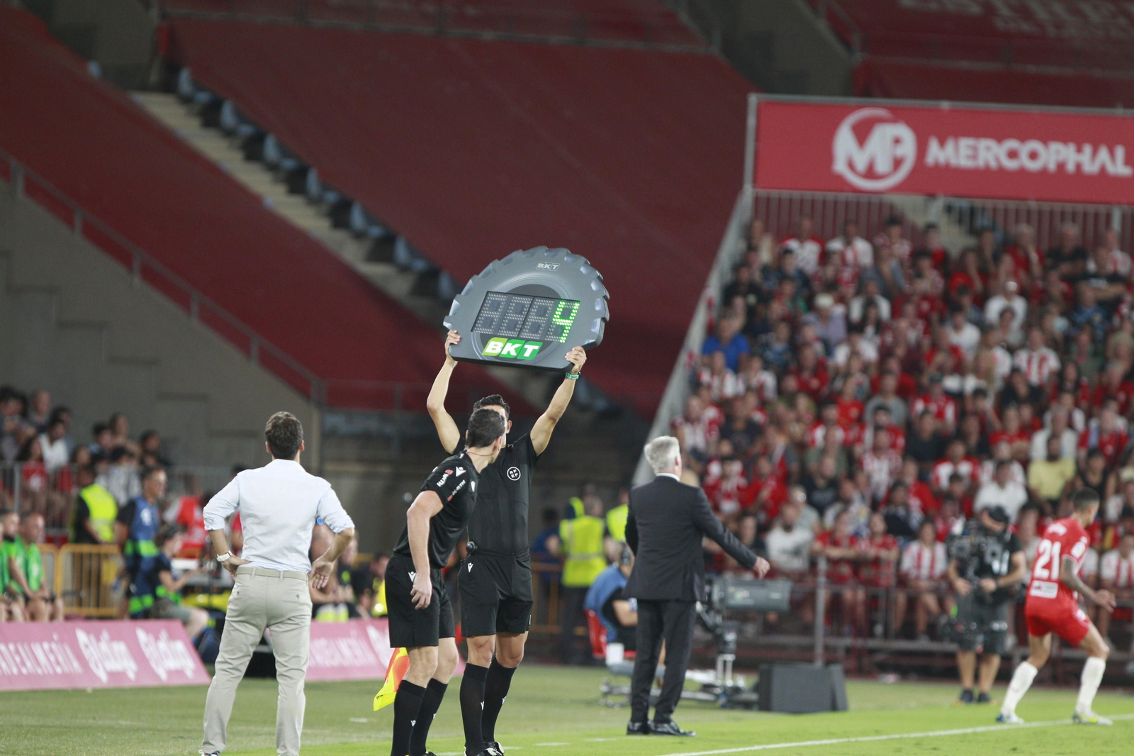Imágenes del partido U.D. Almería-Real Madrid C.F. de la Liga Santander