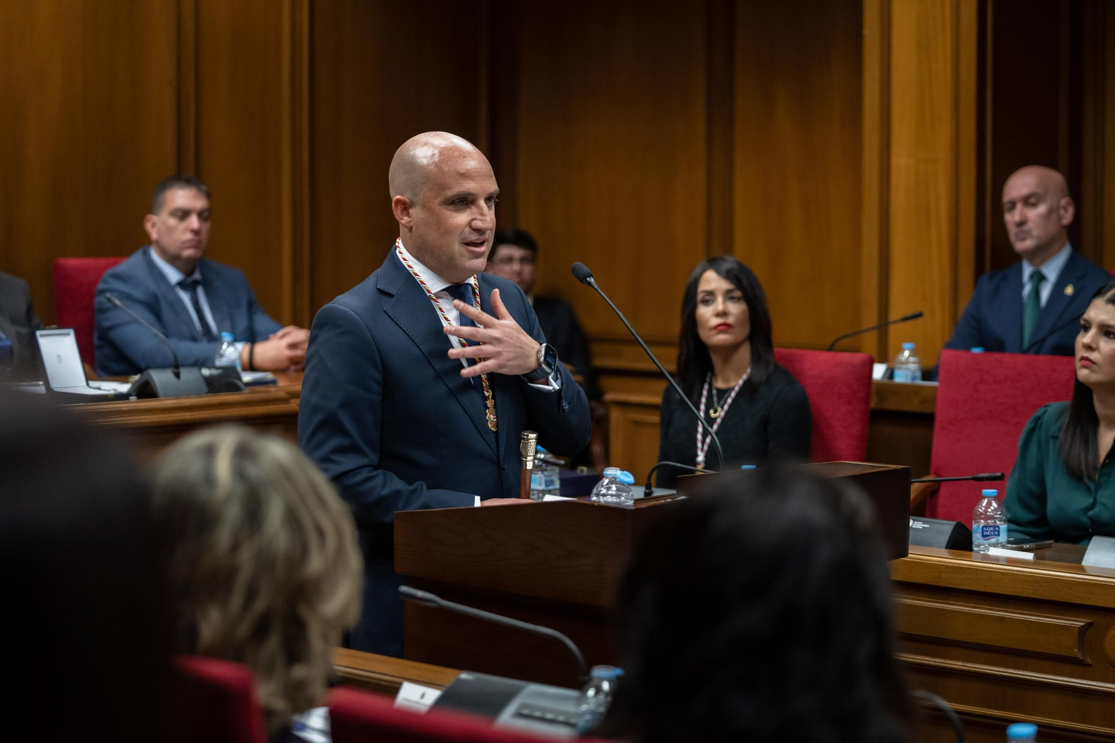 Así se ha vivido la investidura del nuevo presidente de la Diputación Provincial de Almería