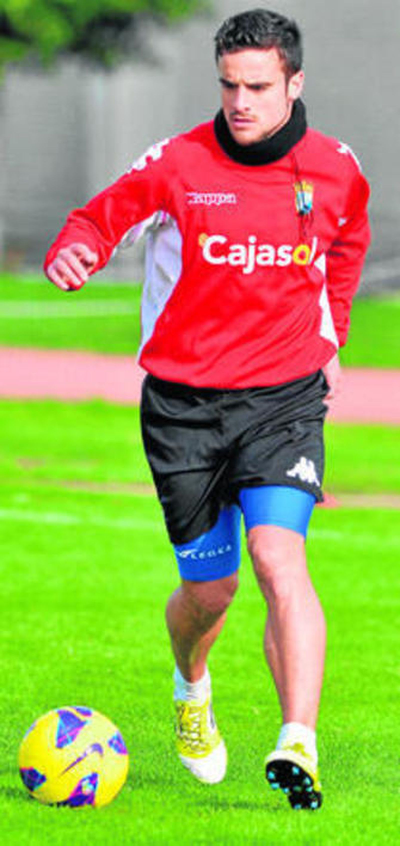 Ruz, en un entrenamiento en el Anexo.