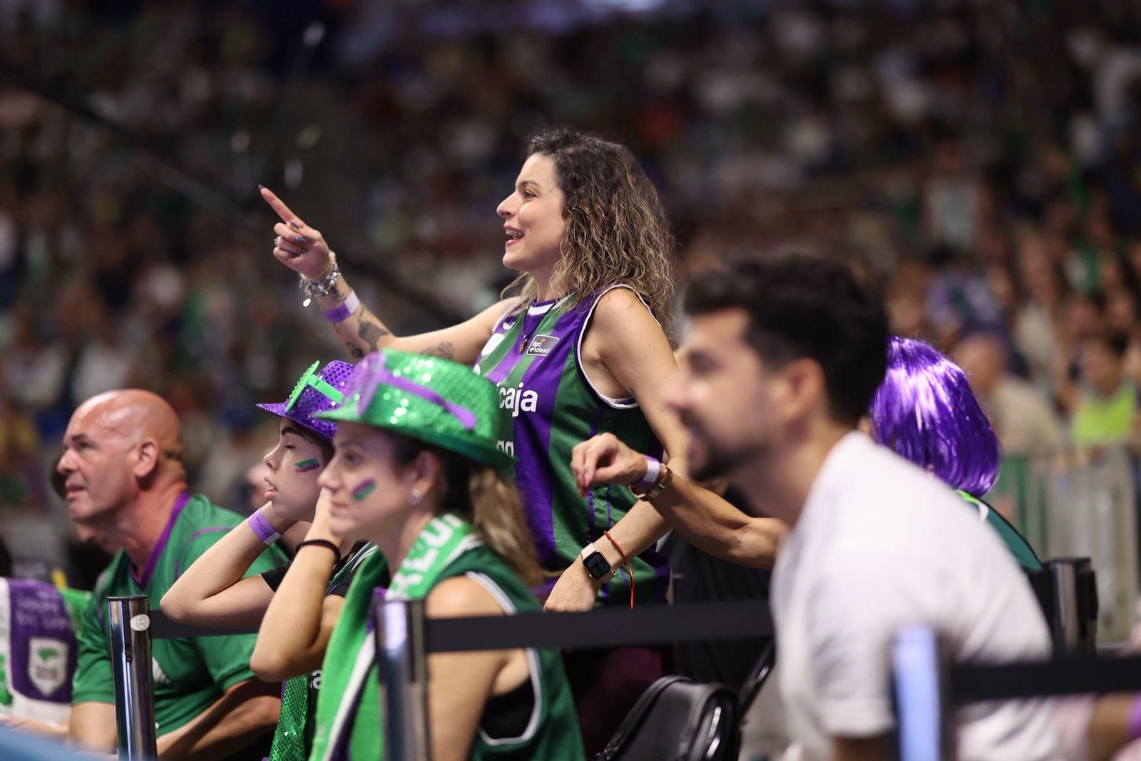 Las fotos del Unicaja-Barcelona