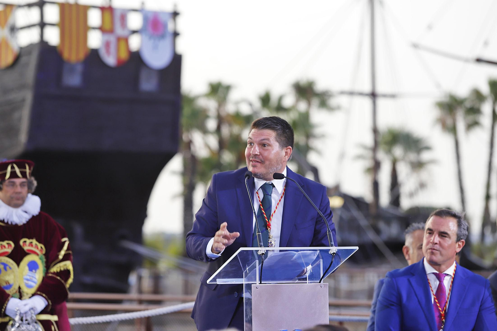 Imágenes de la constitución de la Diputación de Huelva