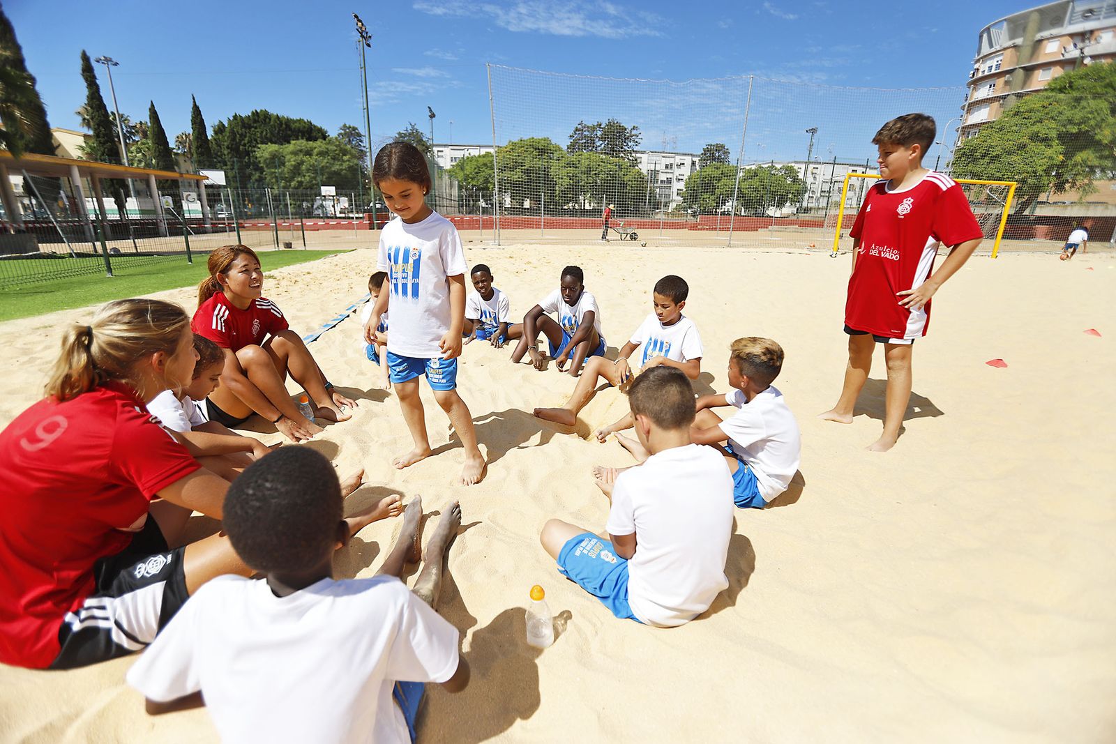 Imágenes del Campus Recreativo de Huelva Fútbol Playa