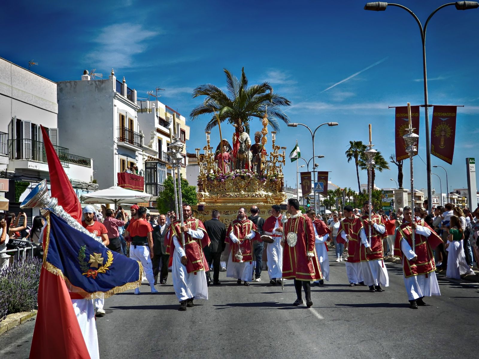 La Borriquita en Ayamonte.