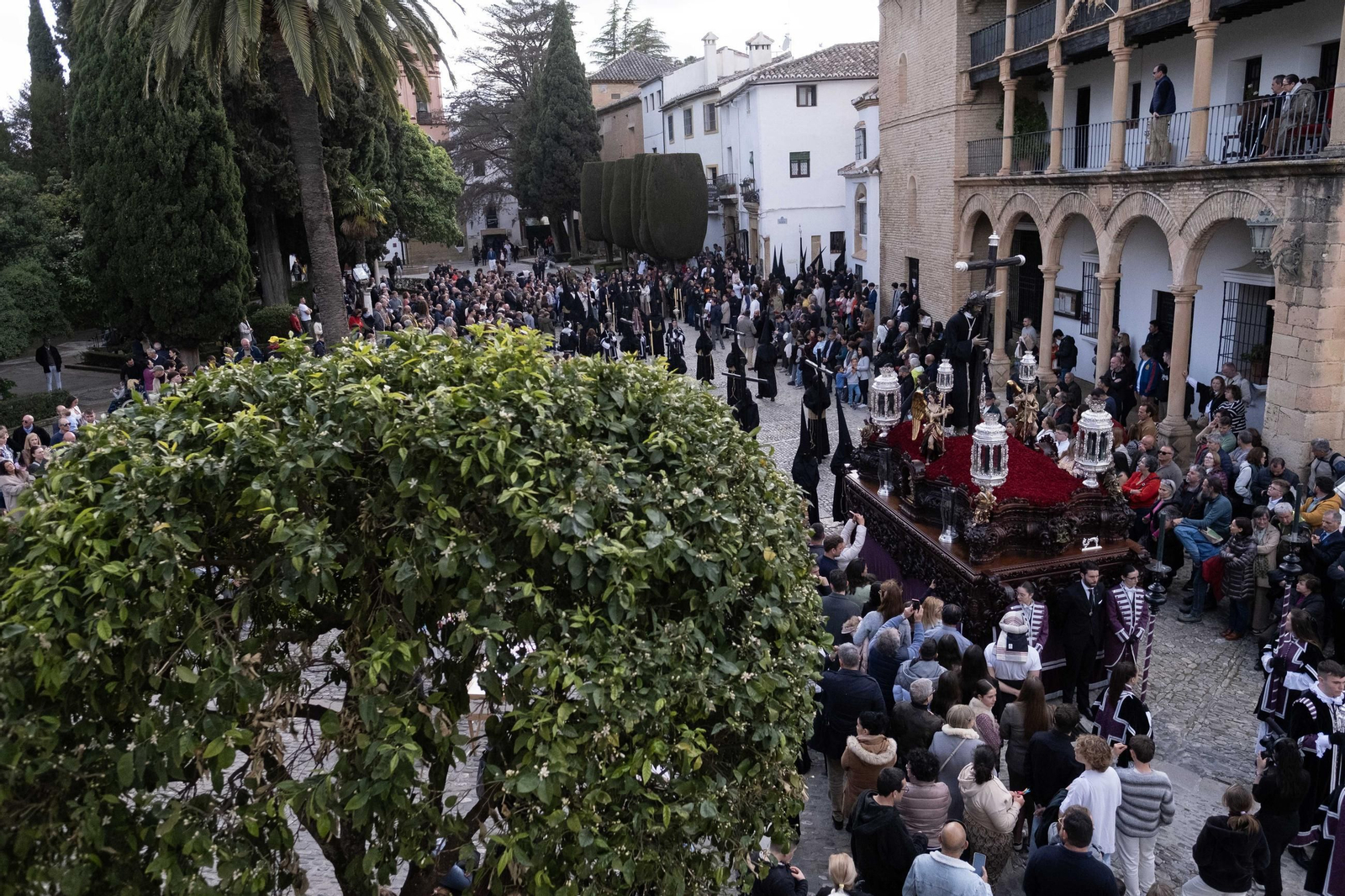 Jueves Santo de Ronda, en imágenes