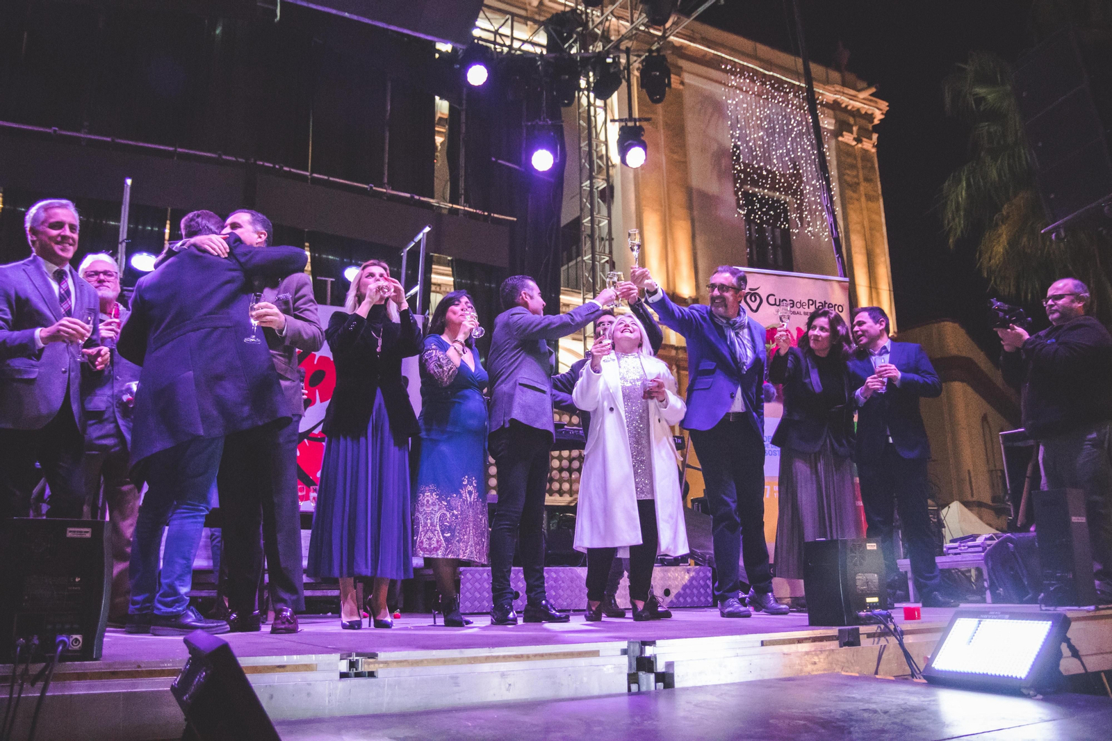 Los frutos rojos de Cuna de Platero, protagonistas de las campanadas en Moguer