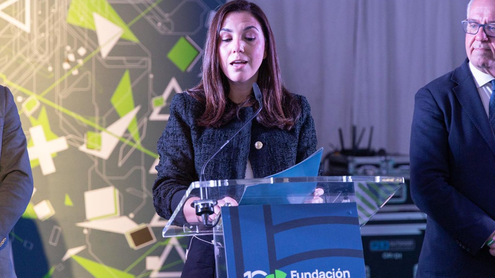 Inauguración en Jaén del Espacio Fundación Unicaja con motivo de la conmemoración del décimo aniversario de la entidad