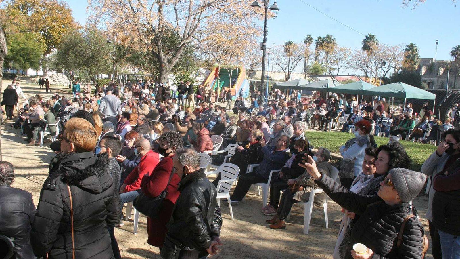 Otra panorámica del gran ambiente vivido en el Día del Vecino.