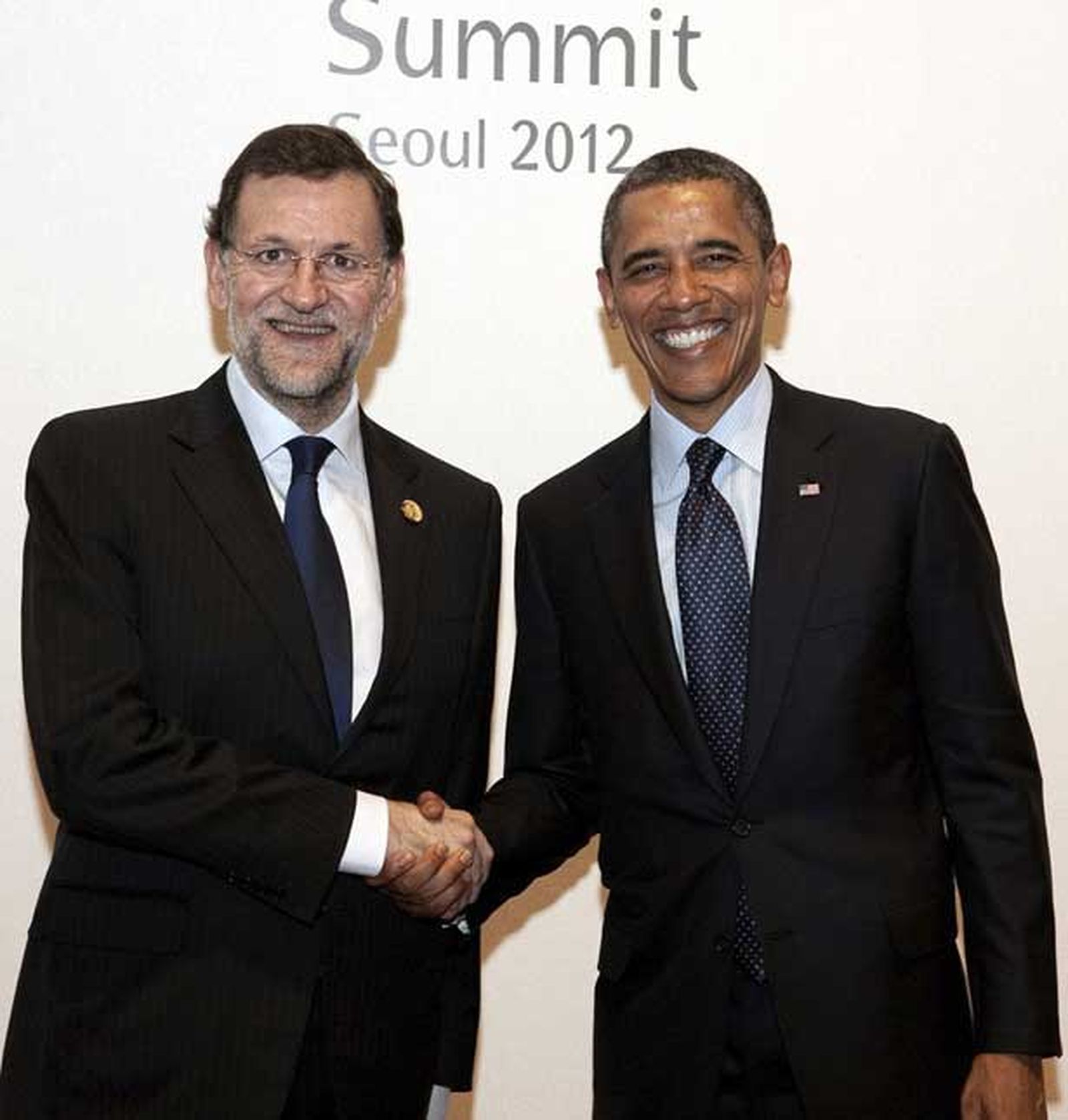 Obama invita a Rajoy a la Casa Blanca tras su primer encuentro en Seúl