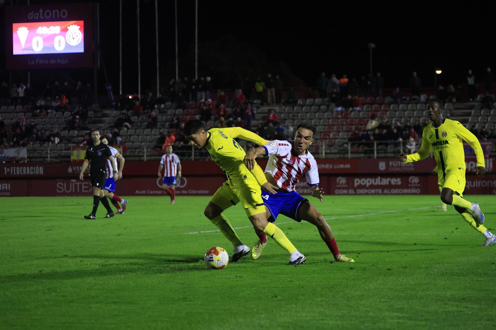 Las mejores fotos del Algeciras - Villarreal B de Primera Federación