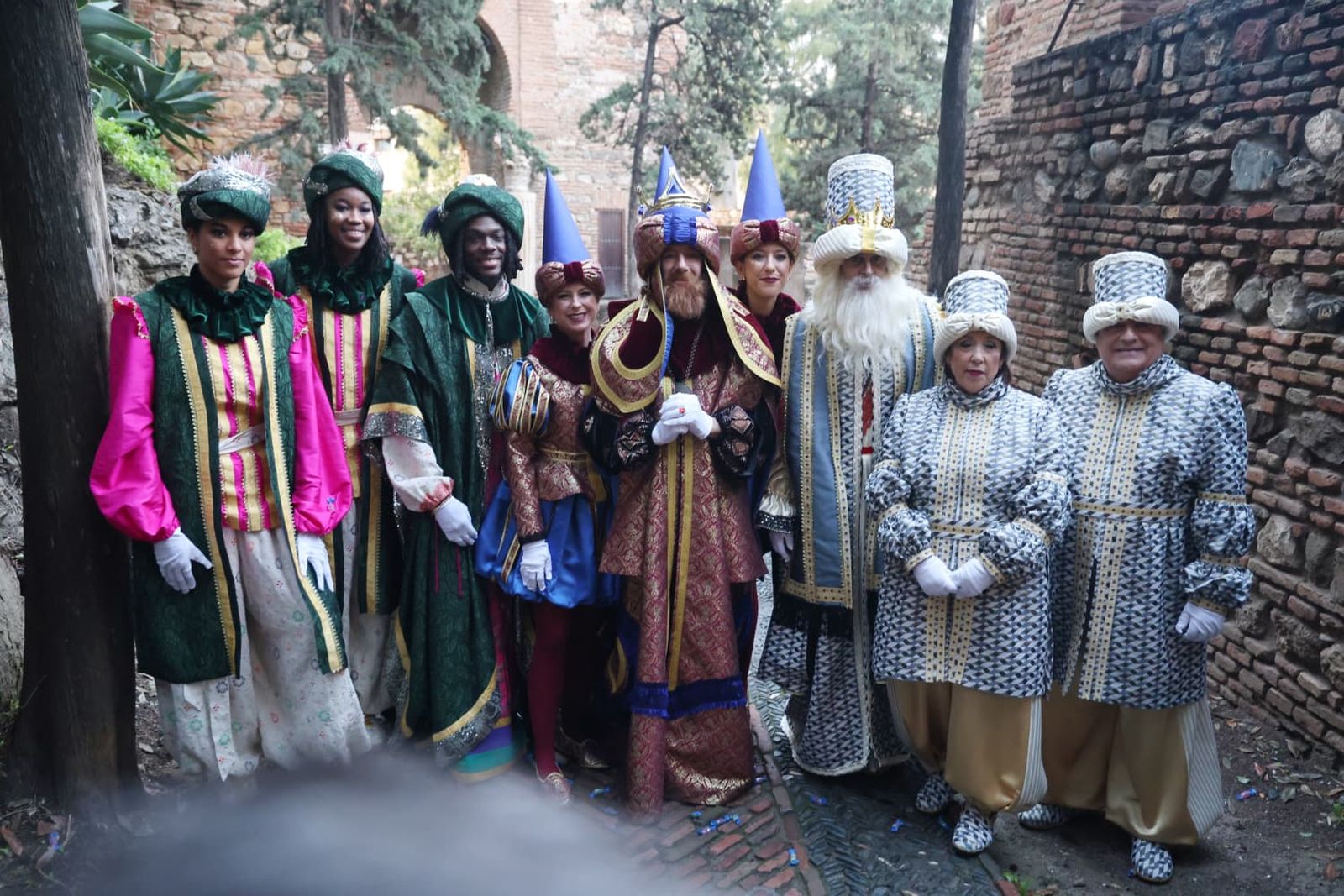 Baltasar Perry reparte magia y felicidad por las calles de Málaga