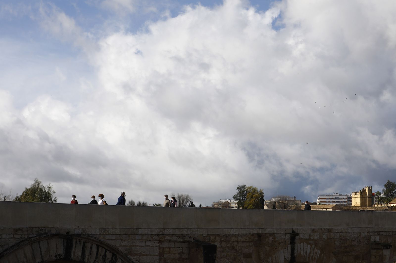 Fotografías: La borrasca Justine deja atrás Córdoba