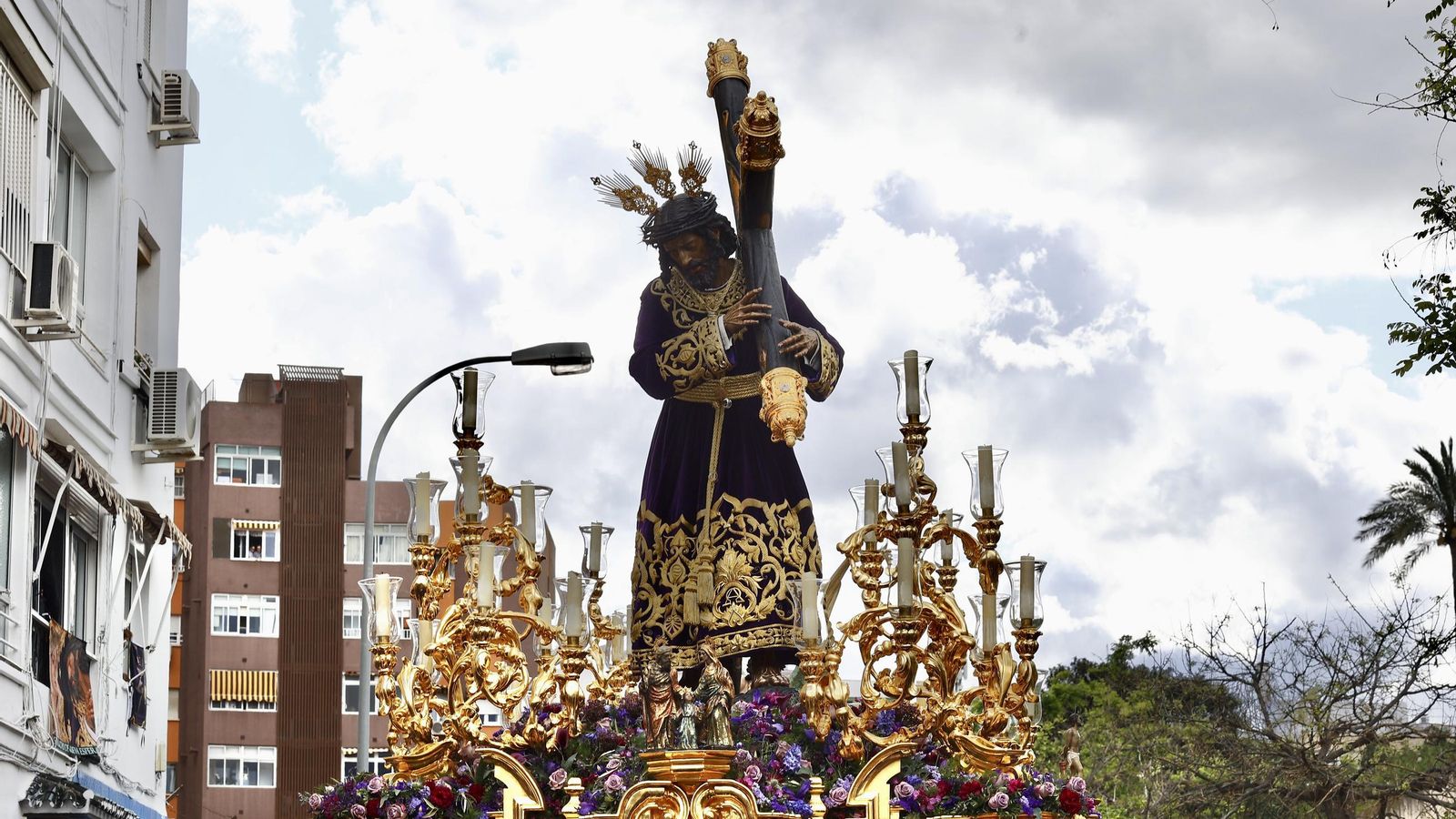 Nueva Esperanza, este Martes Santo en Málaga.