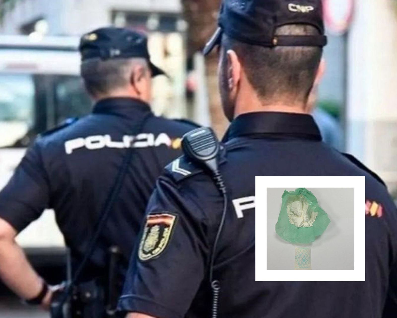 Intervención de droga en Andújar.