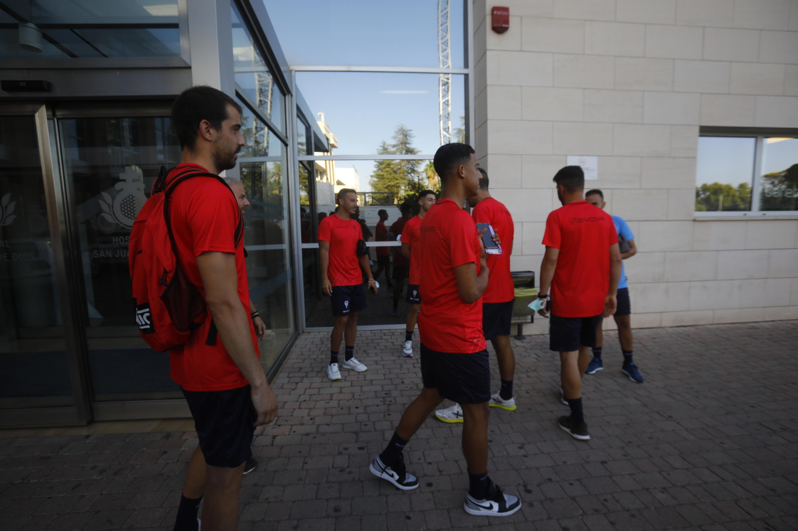 Las imágenes de los reconocimientos médicos del Córdoba Futsal