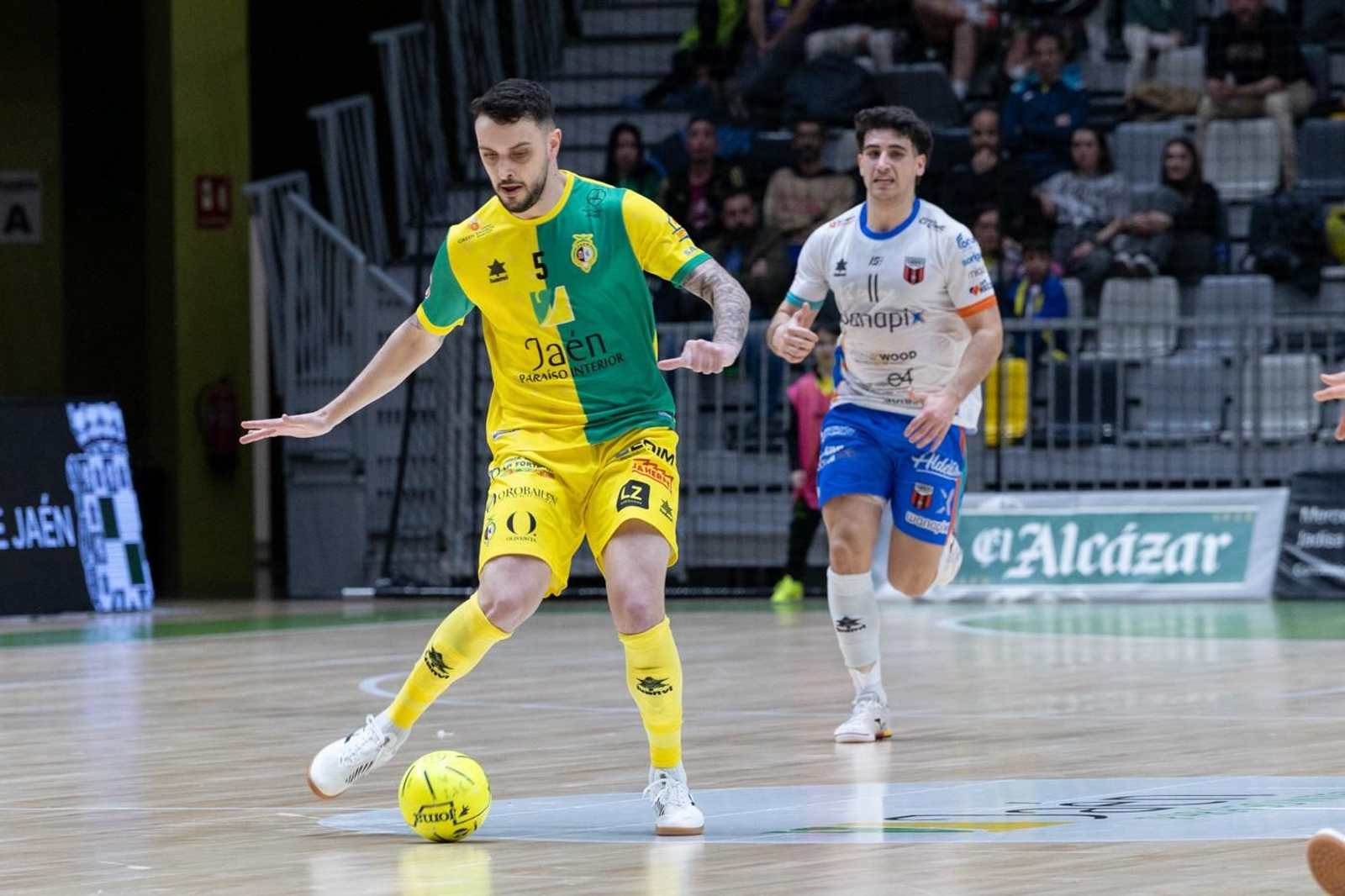 Las mejores imágenes del empate entre Jaén FS y Wanapix Sala 10 Zaragoza