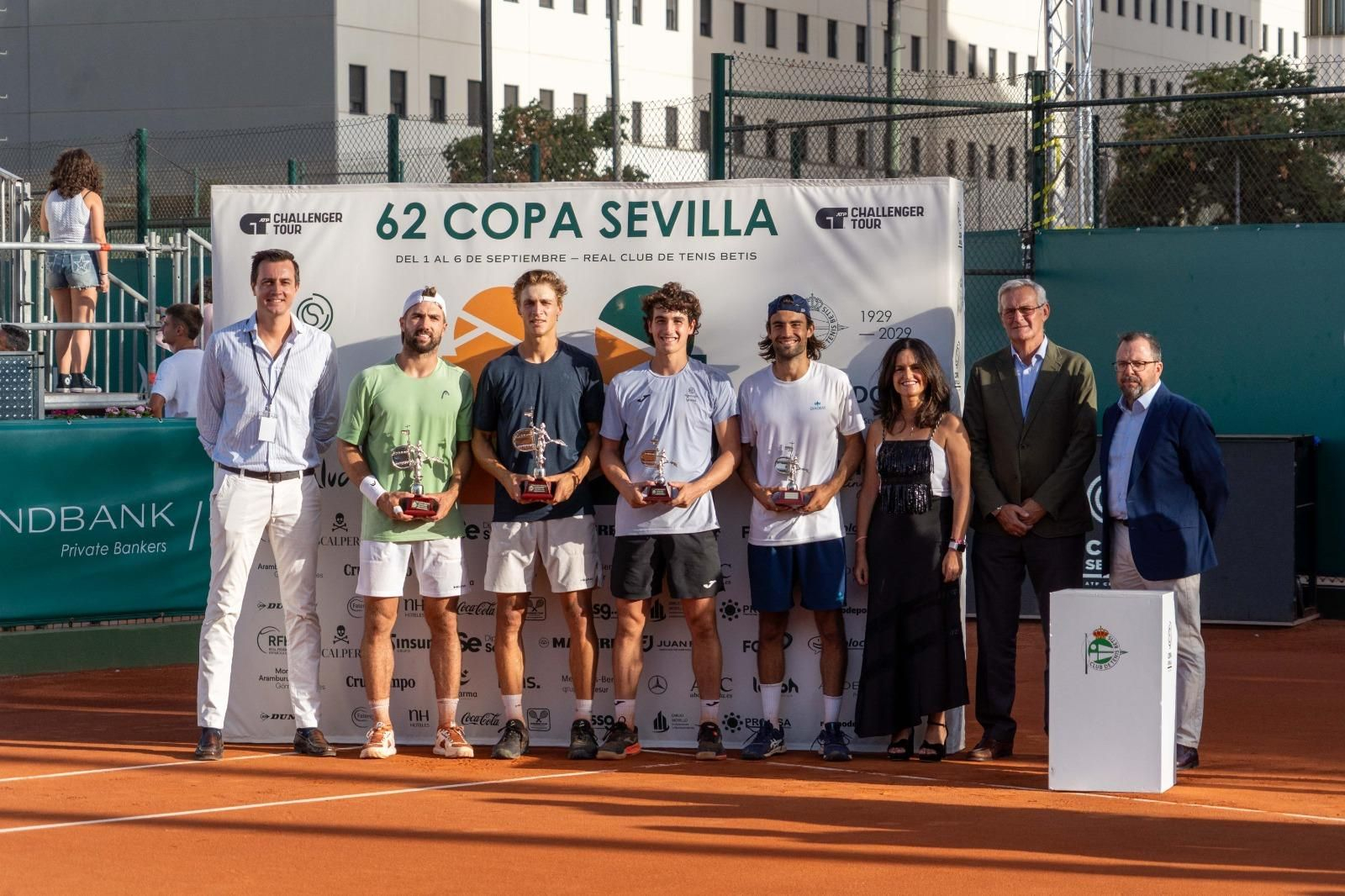 Las fotos de la Copa Sevilla en el Tenis Betis | Final y entrega de premios