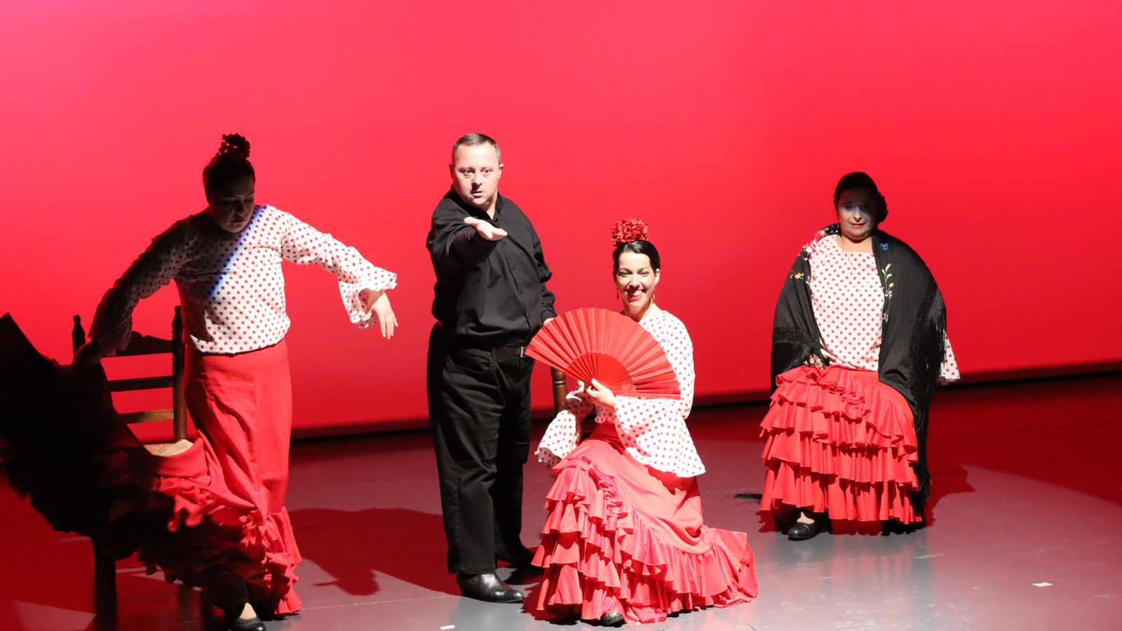 El Grupo Zyrdanza en la gala.