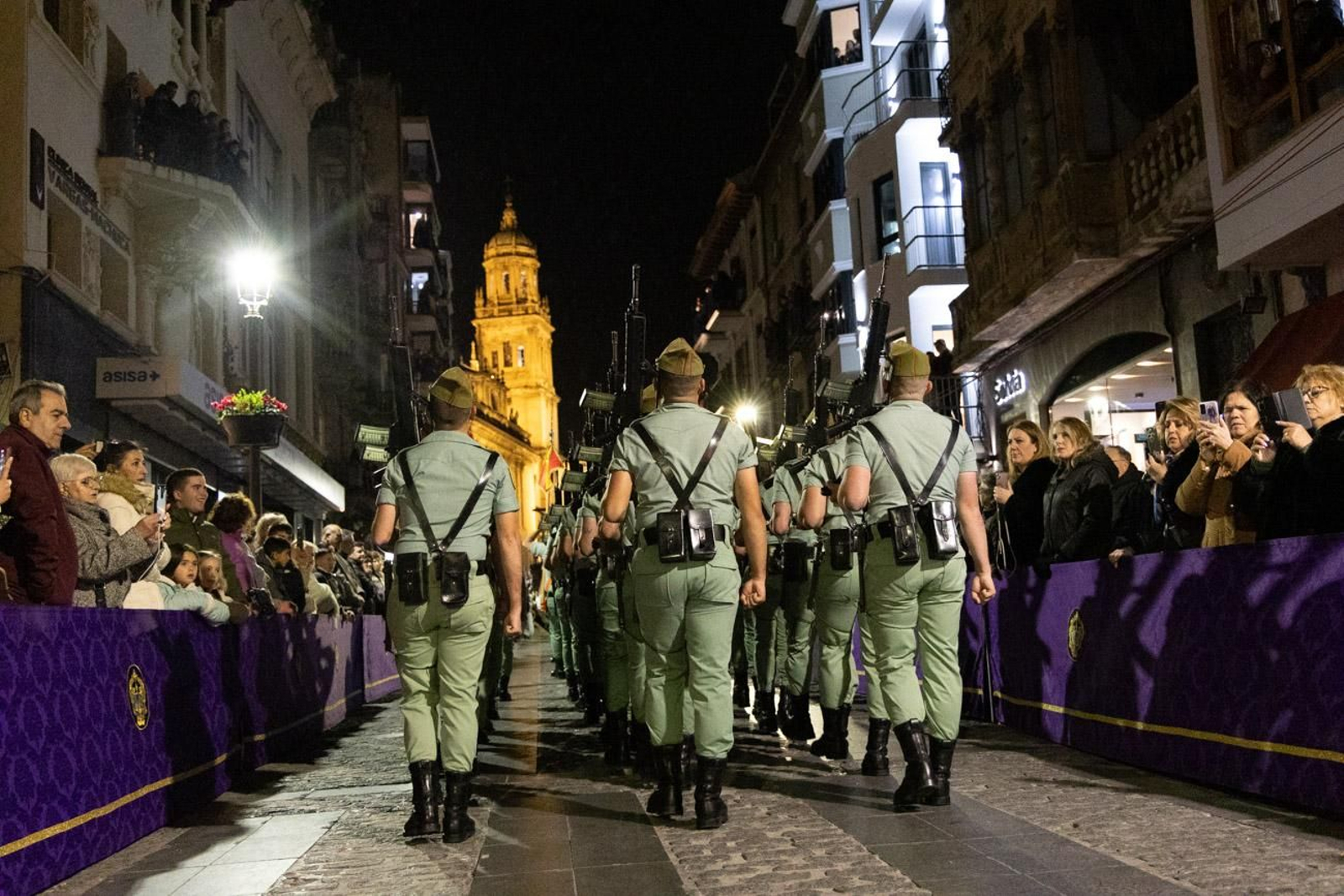 La Legión y el Cristo de la Buena Muerte es uno de los binomios de la Semana Santa.