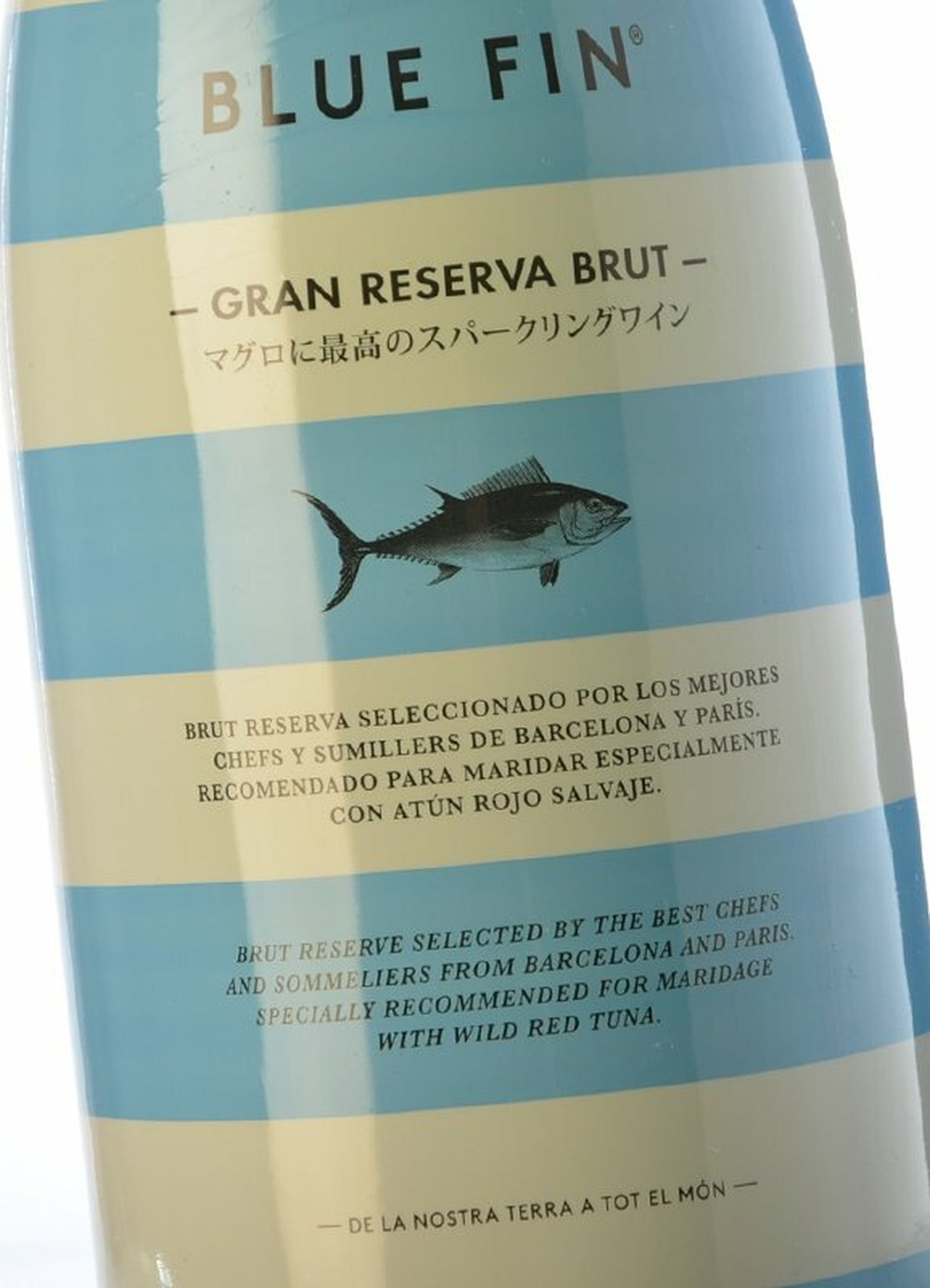 Etiqueta de Blue Fin