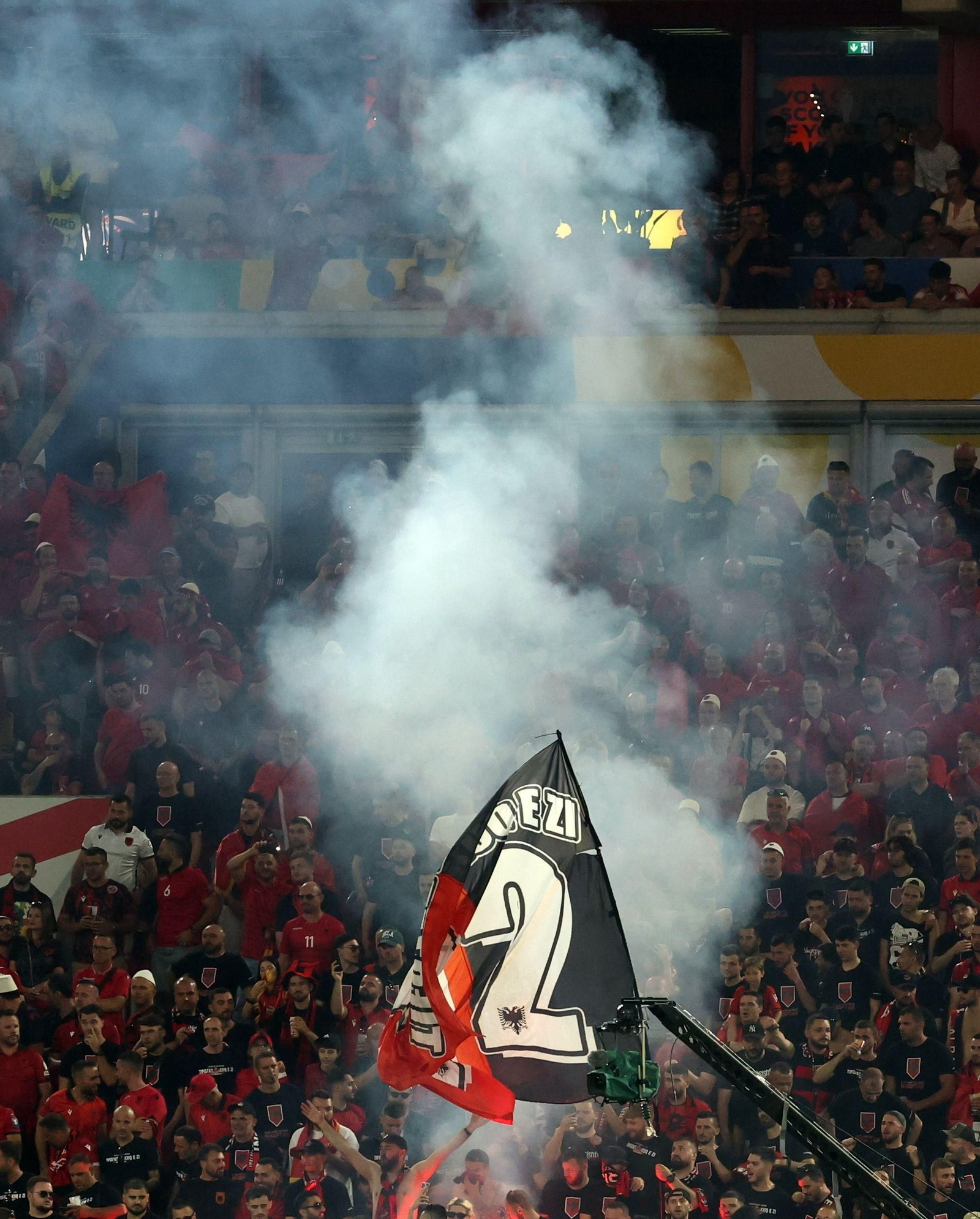 Las fotos del Albania - España