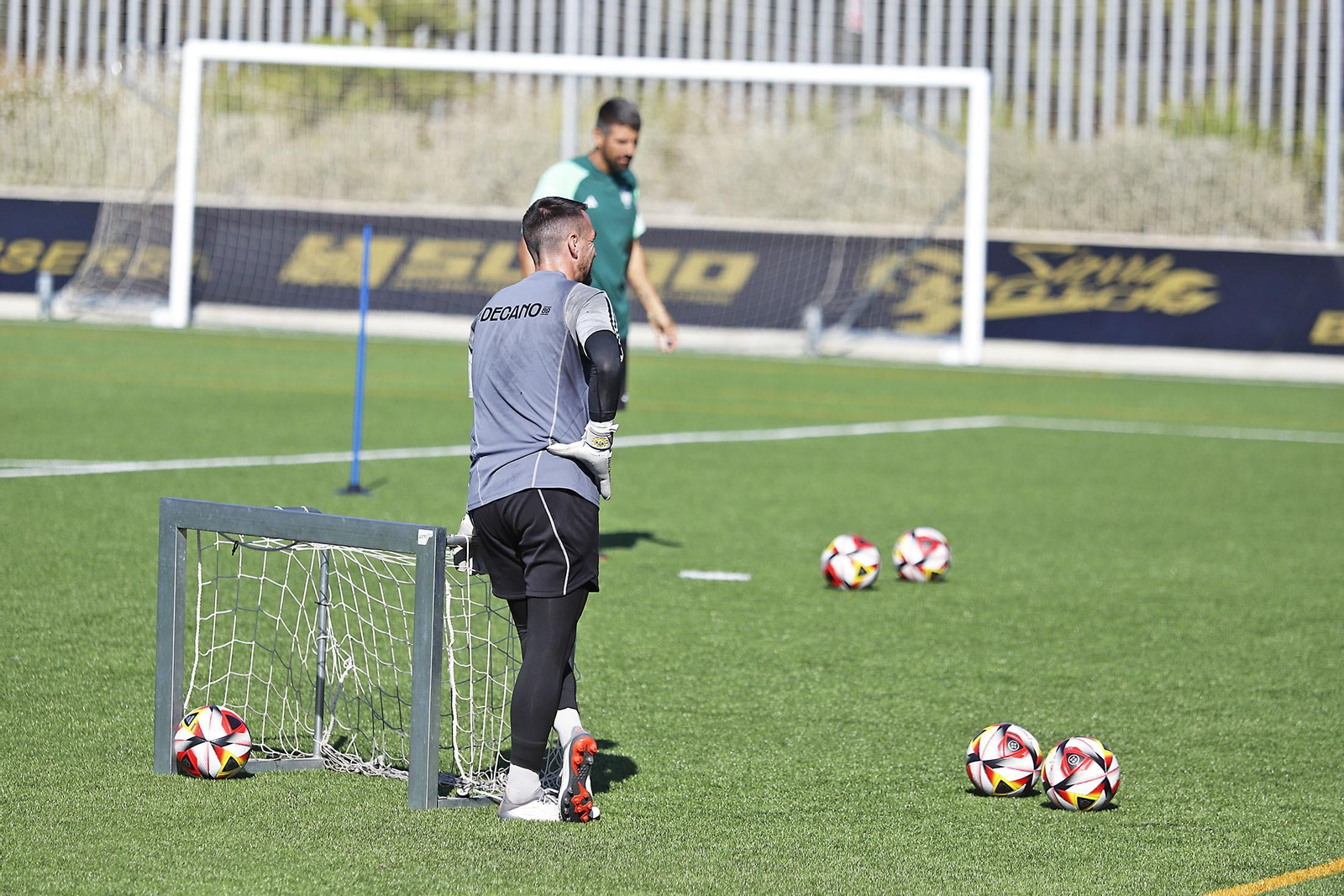 Imágenes del entrenamiento del Recreativo de Huelva
