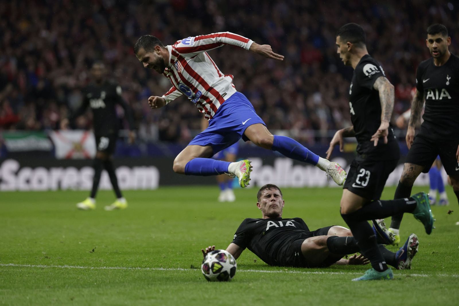 Las fotos del Atlético de Madrid-Tottenham