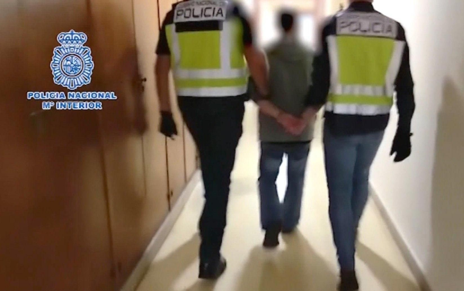 La Policía Nacional detiene al César Román, conocido como 'el rey del cachopo'.