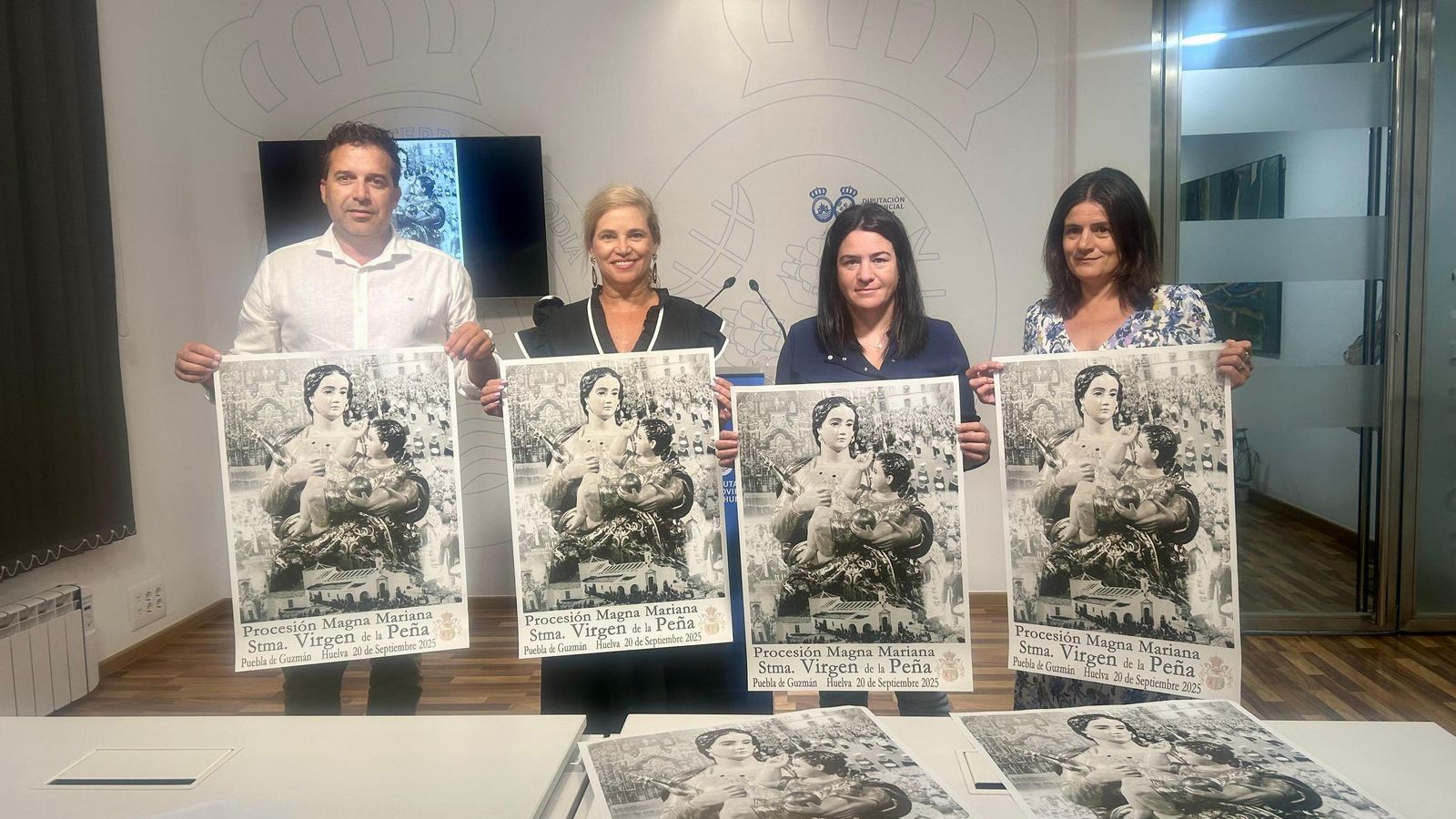 Presentación del Cartel en la Diputación de Huelva.
