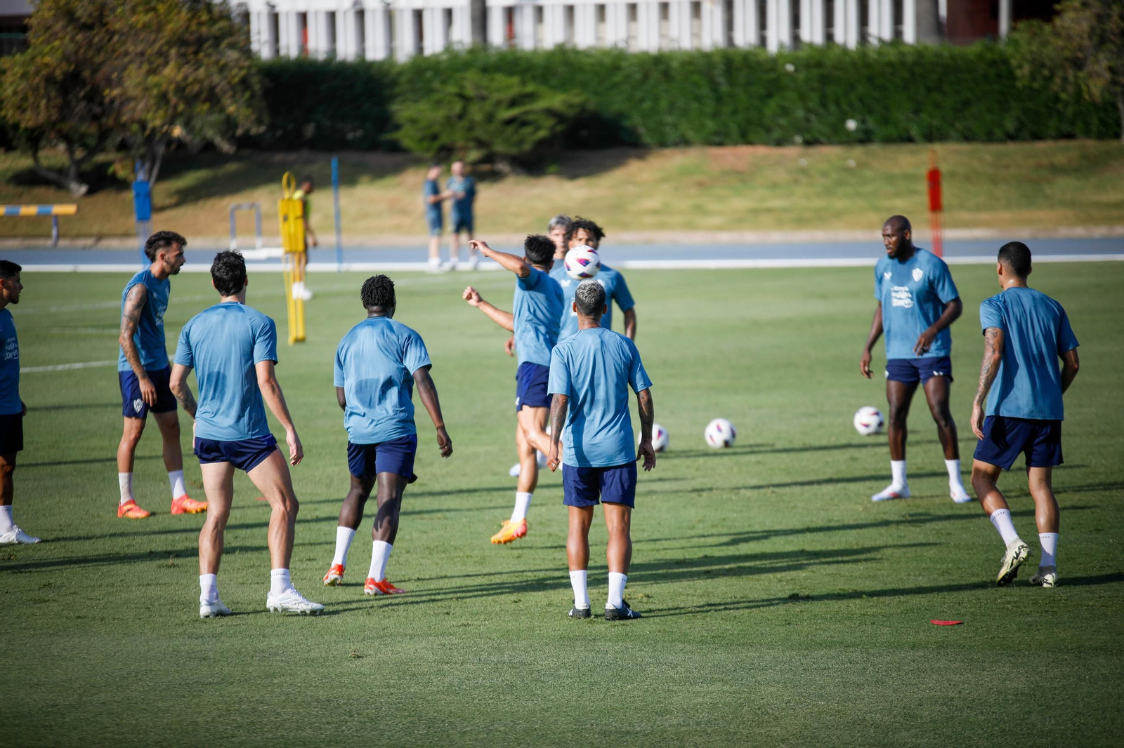 Primer entrenamiento pretemporada del Almería, en imágenes