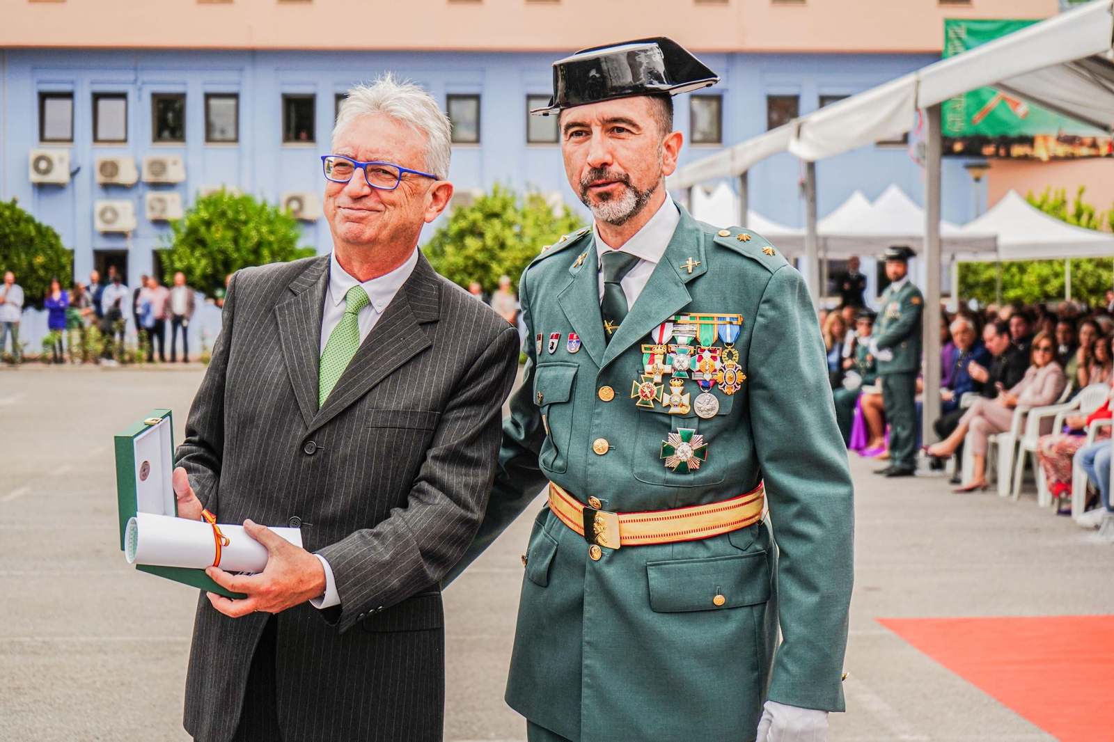 Así fueron los actos en honor a la patrona de la Guardia Civil en Granada