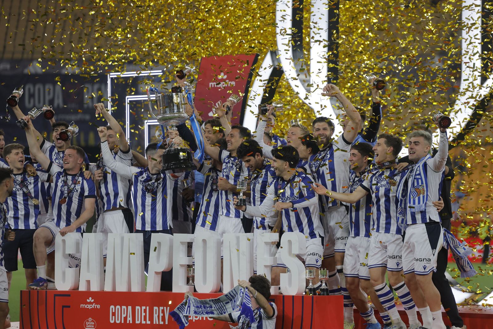 Las fotos de la final de la Copa del Rey Atlético de Madrid - Real Sociedad