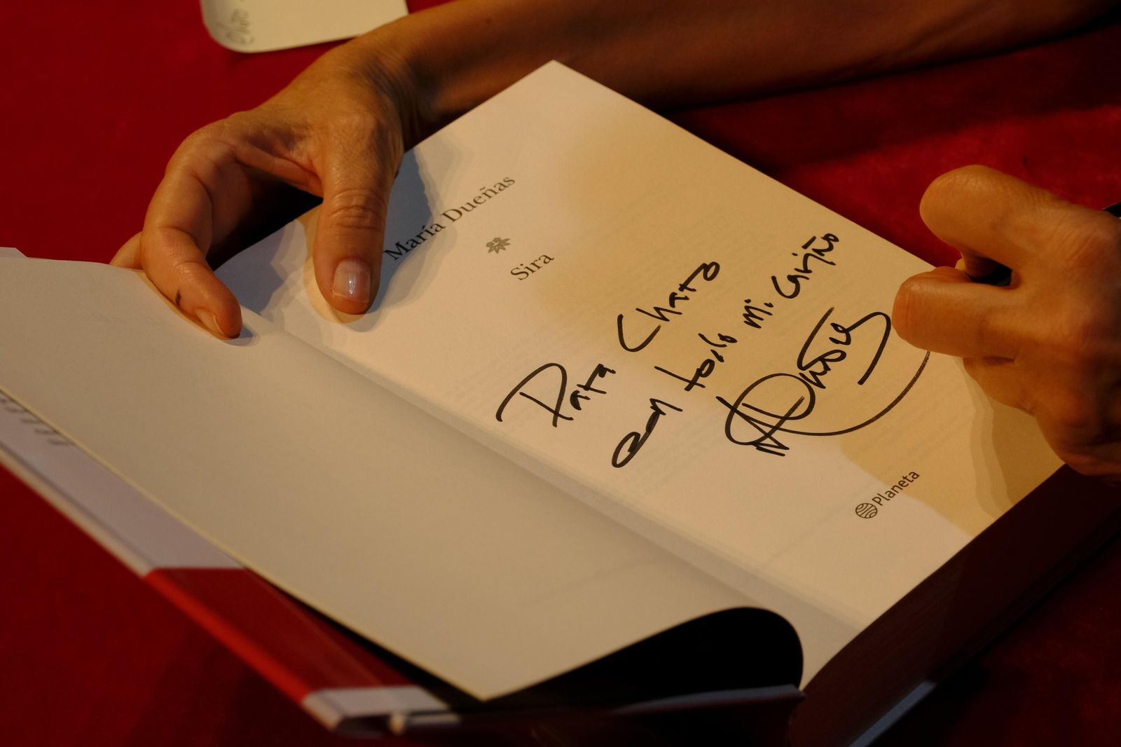 Fotogalería del Diario de los Libros, con María Dueñas. Almería