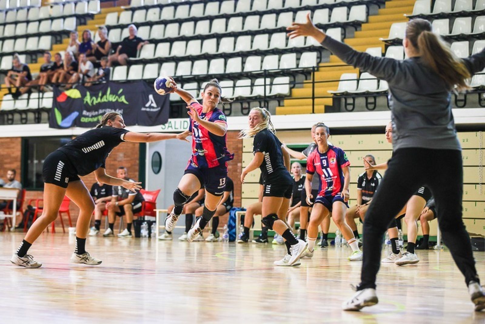 Imagen del partido del Costa del Sol.