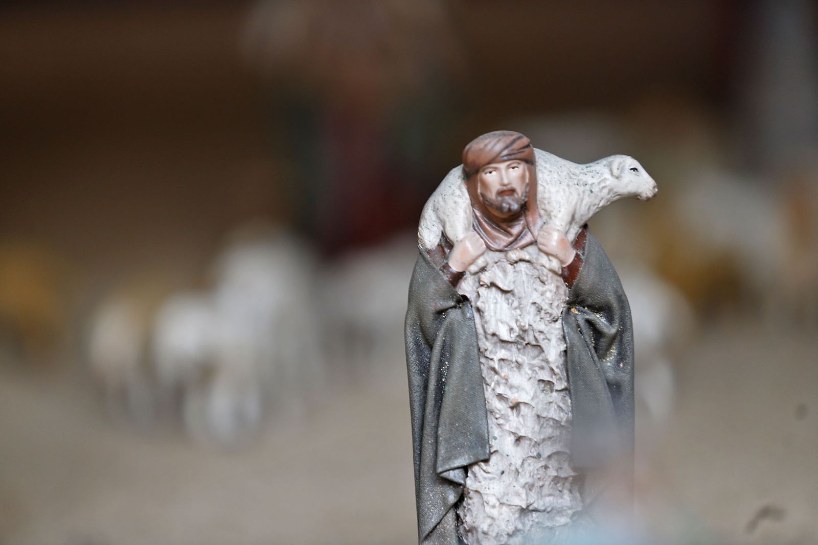 Imágenes del Belén del Ayuntamiento de Huelva