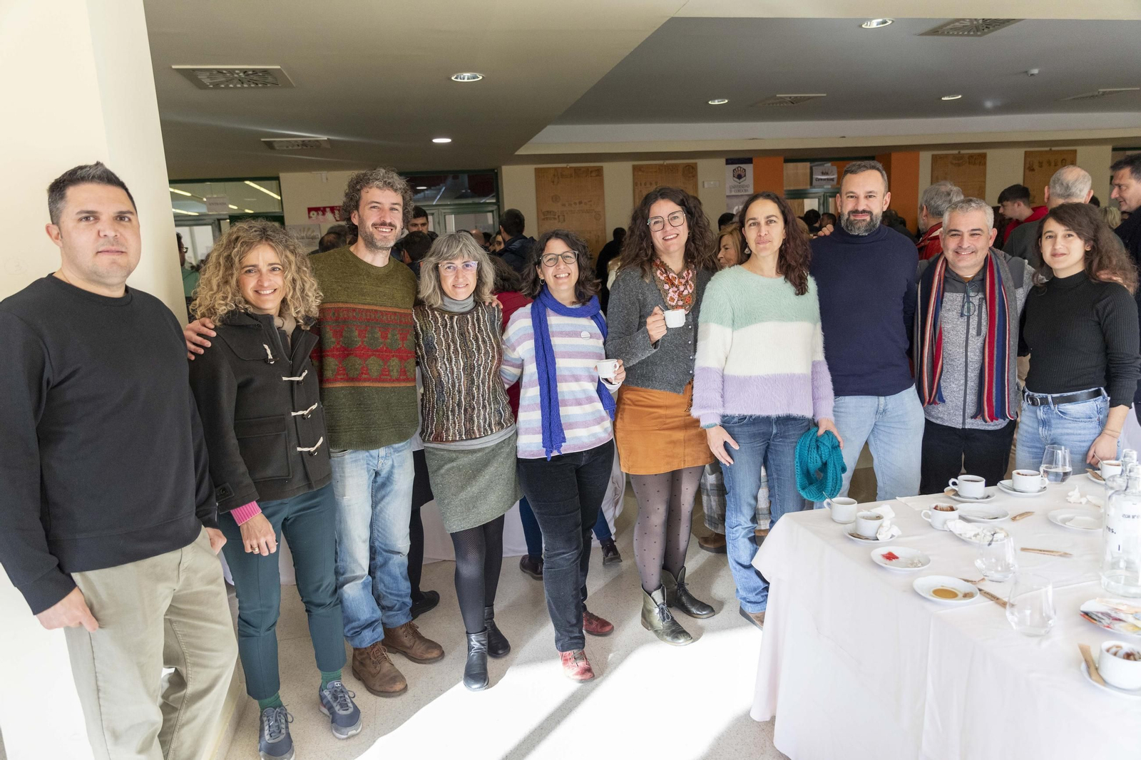 eL Tradicional desayuno con roscón de Reyes en el Campus de Rabanales, en imágenes