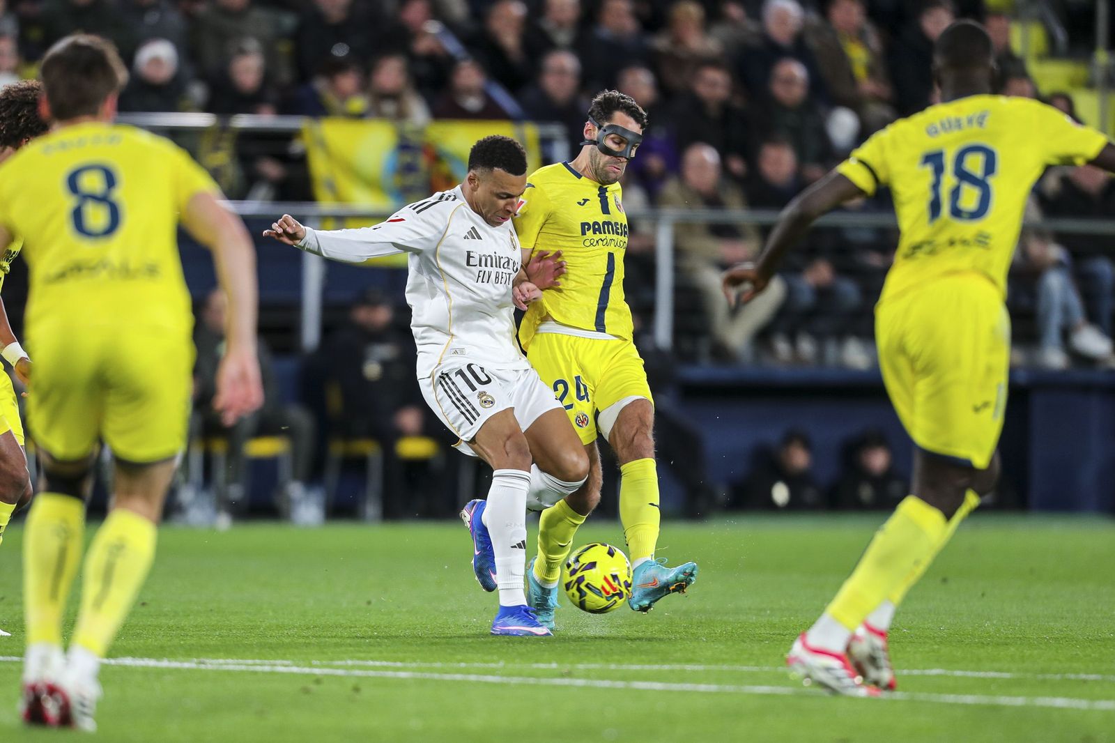 Las fotos del Villarreal-Real Madrid