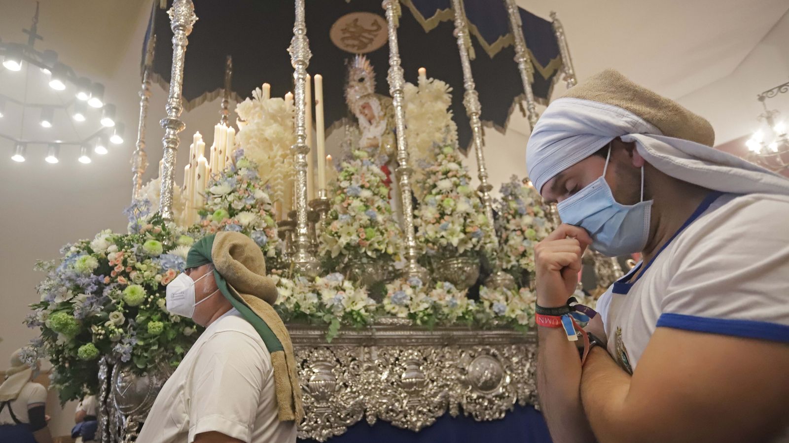 Fotos del Domingo de Ramos en Algeciras: Oración en el Huerto