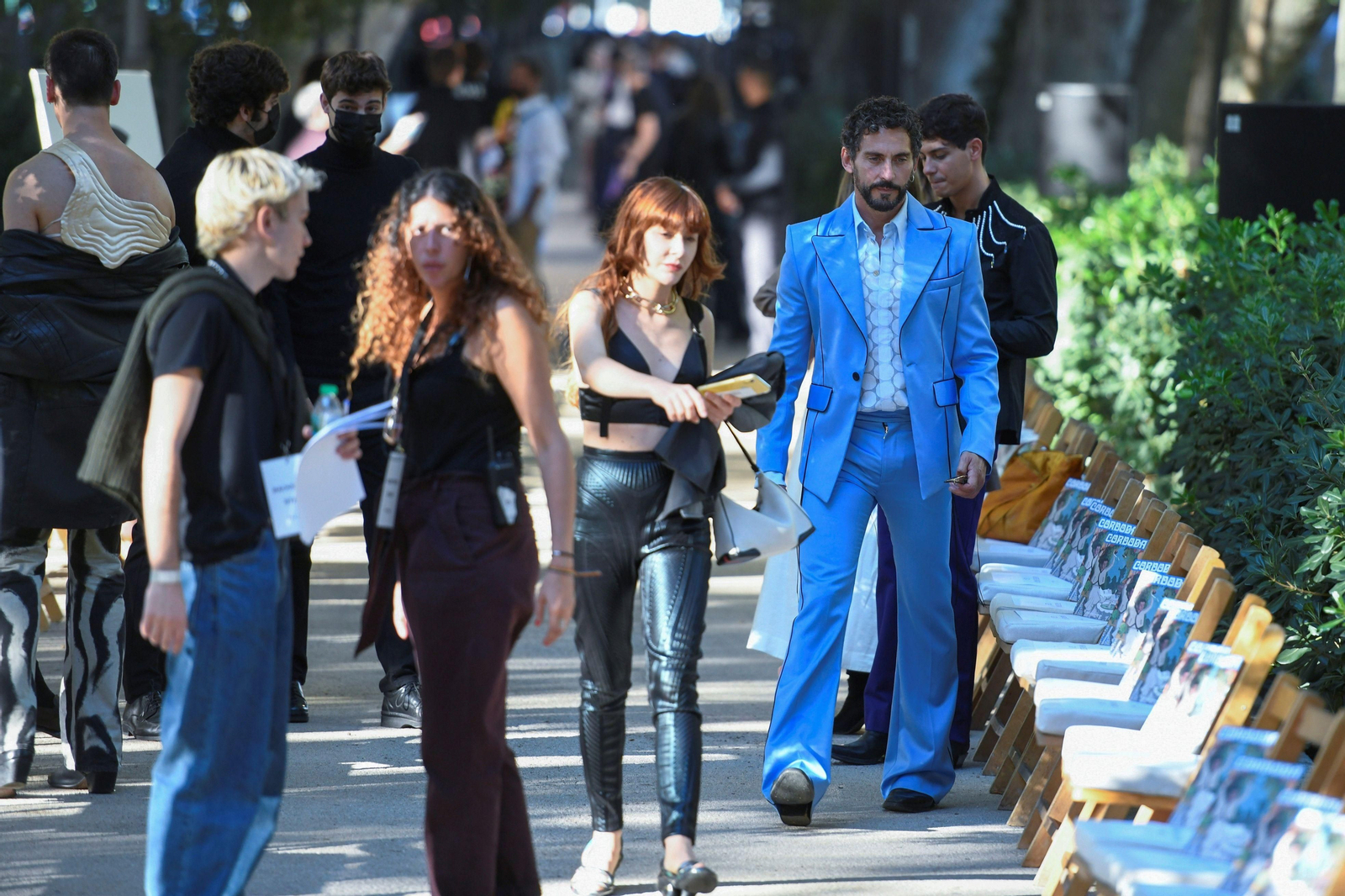 El desfile de Palomo Spain en el Paseo del Prado, en fotografías