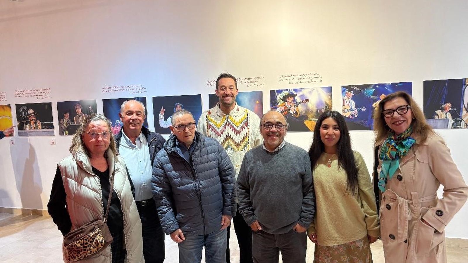 Keka Herrera, Jorge y Manolo Hernández, Kike Valenzuela, Joaquín Hernández ‘Kiki’, Rocío Hernández y Carmen Romero.