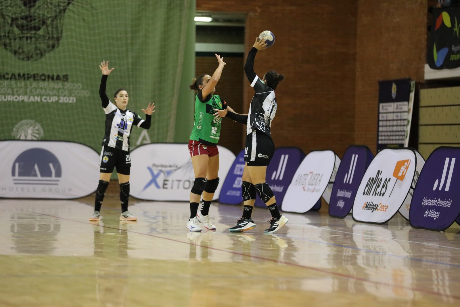 Sara Bravo, en un partido.