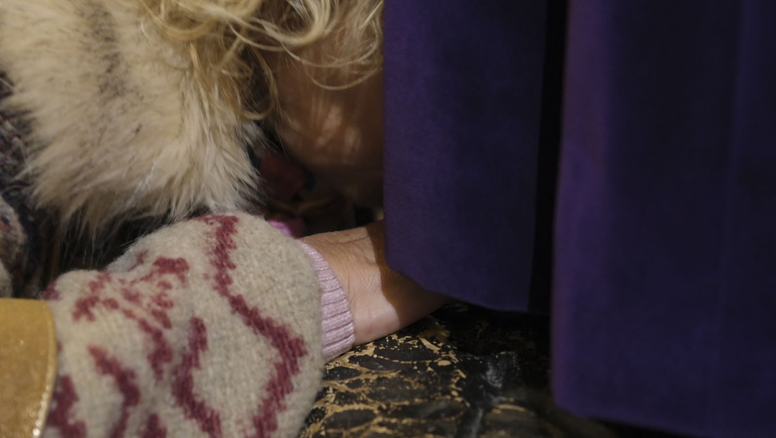 Imágenes del multitudinario besapiés del Cristo de Medinaceli en la Catedral de Almería