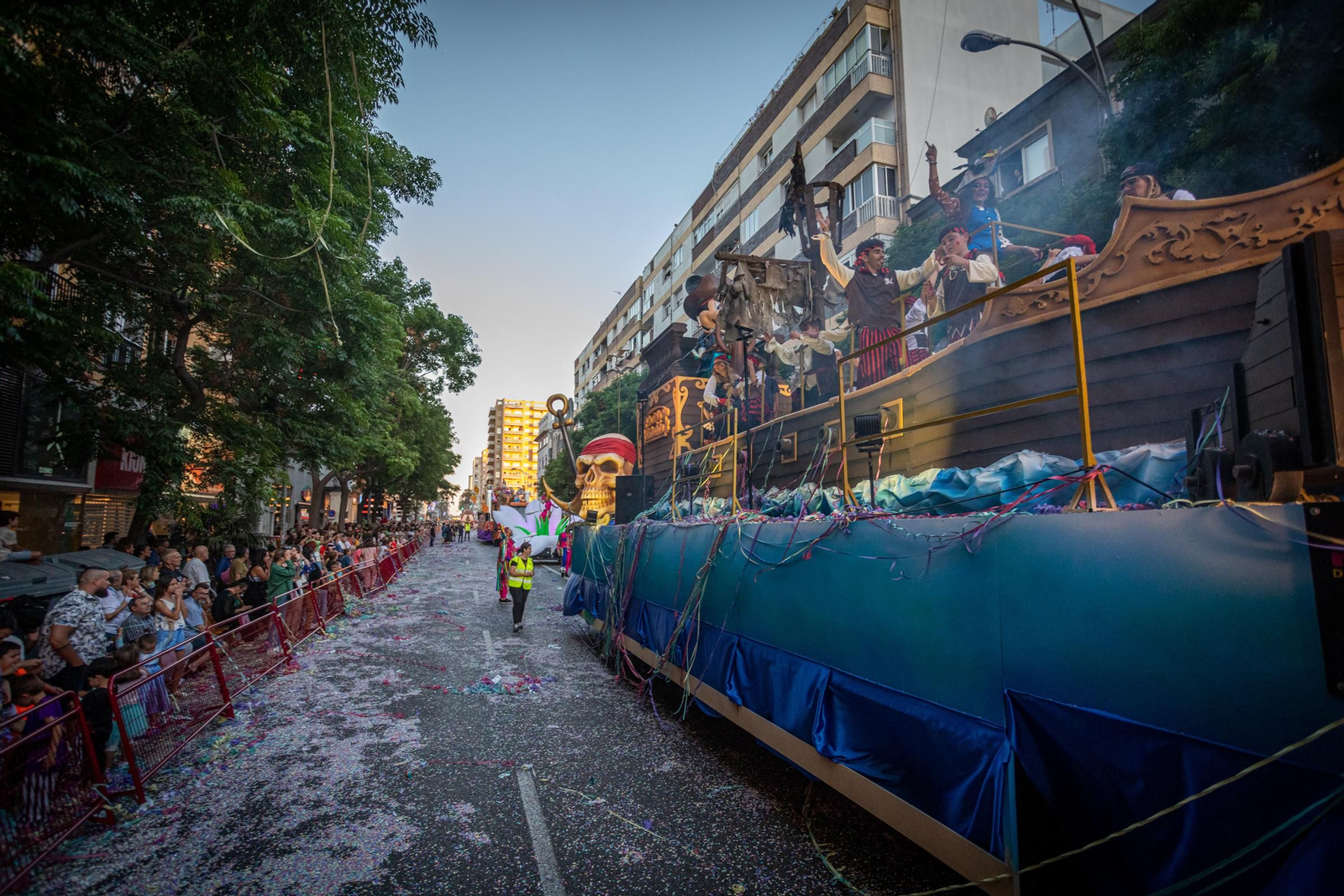 La cabalgata del Carnaval de Cádiz 2022, en imágenes