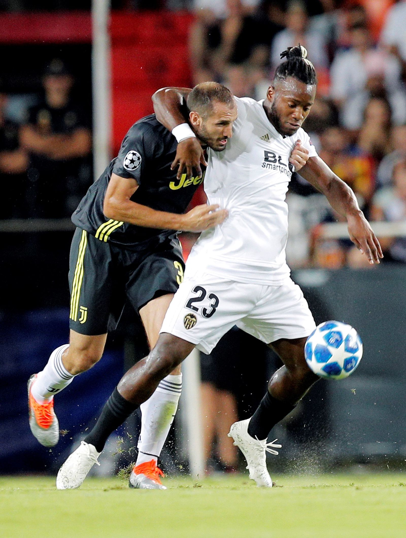 El Valencia-Juventus, en imágenes