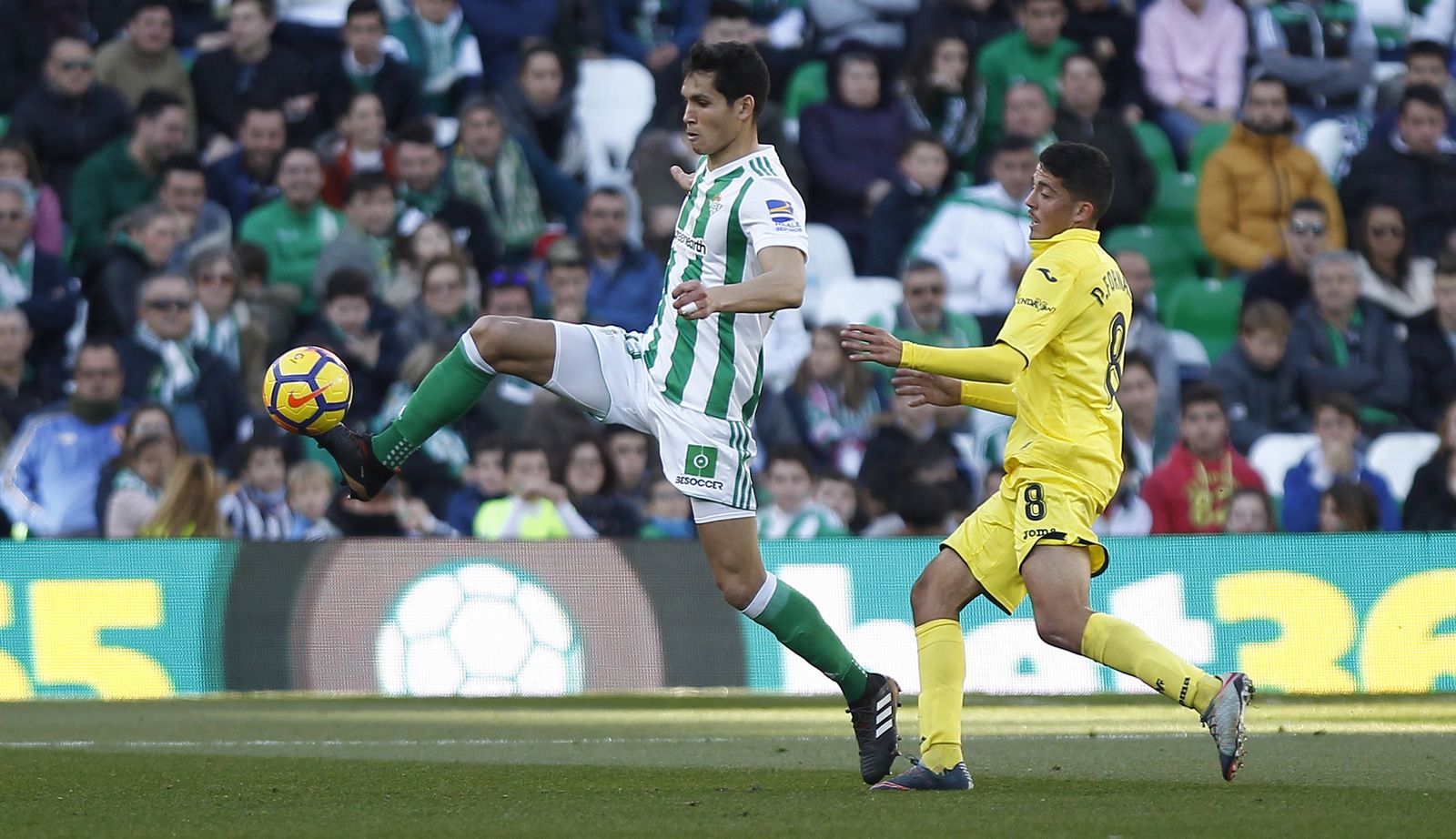 El Real Betis-Villarreal, en imágenes