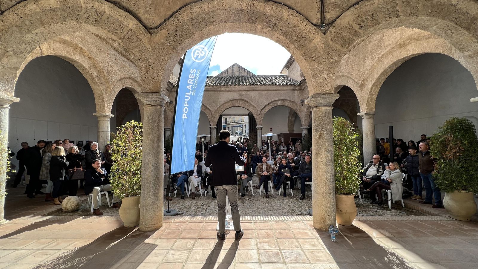 Juanra Valdivia, en las Carnicerías Reales de Priego.