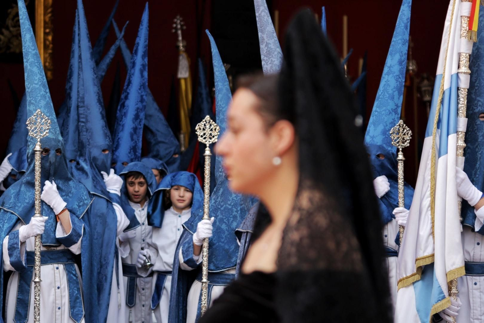 El Huerto el Domingo de Ramos en Málaga, en imágenes