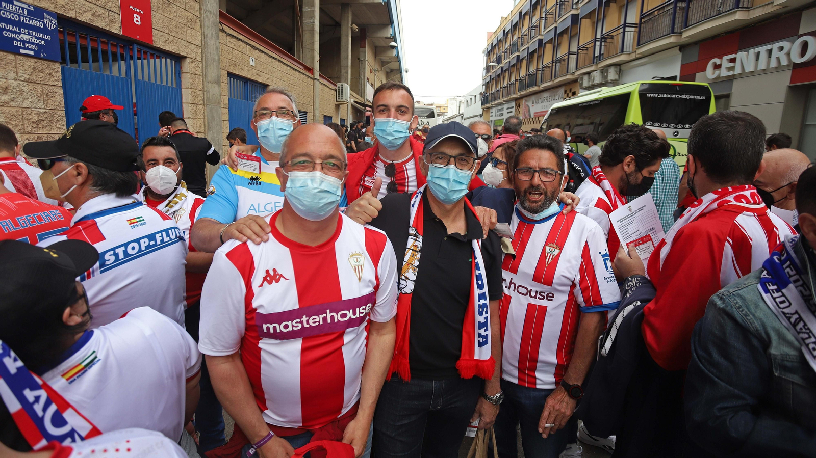 Fotos de la afición del Algeciras CF