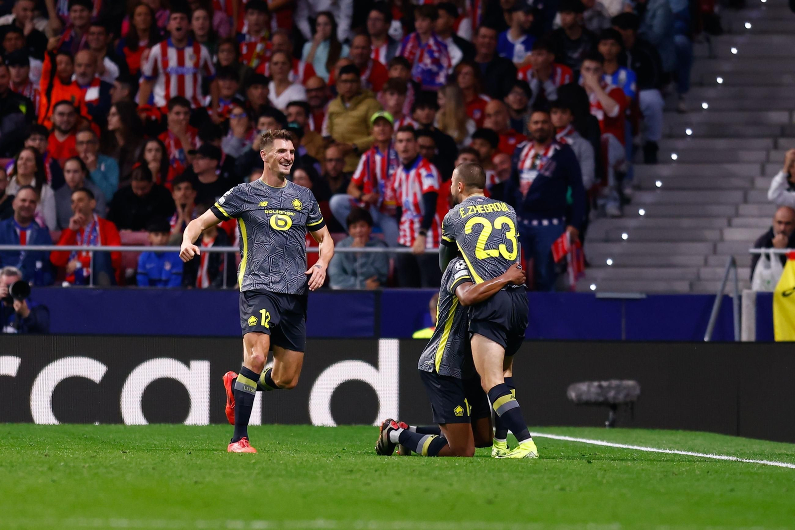 Las mejores imágenes del Atlético de Madrid en su duelo contra el Lille